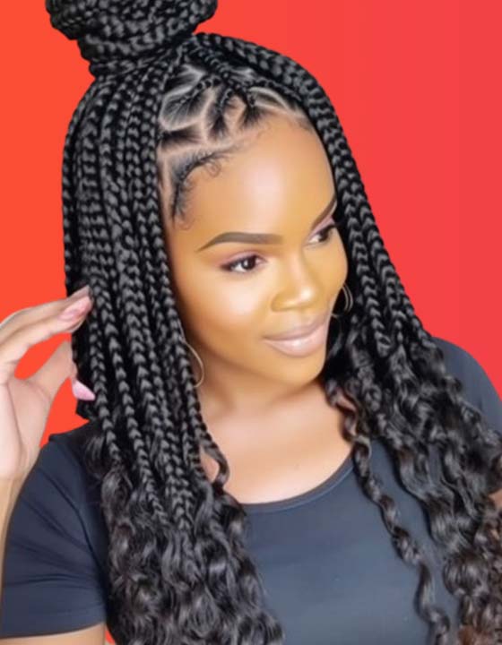 Expert hair braiding salon in Los Angeles